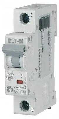 Obrázek produktu pro EATON 6kA 1p B16 16A nadproudový jistič