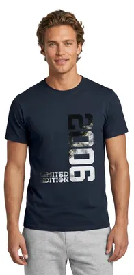 Produktbild von Spreadshirt 18. Geburtstag Jahrgang 2006 Limited Edition Männer T-Shirt, XL, Navy