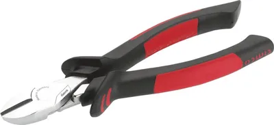 Produktbild von Cimco 10 0577 - Diagonale Zange - Schockresistent - PolyurethanKunststoff - Stahl - Kunststoff - Schwarz - Rot - 180 mm
