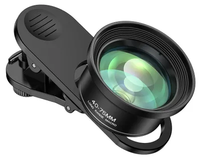 Produktbild von 10X Universal-Smartphone-Makroobjektiv, 4K-Ultra-High-Definition-Telefonkameraobjektiv mit Telefonclip, kompatibel mit Android-Smartphone iPhone 15/14/13/12 Max/XR/X/8