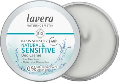 Image de Basis Sensitiv - Crème Déodorante Naturelle & Sensitive 50ml