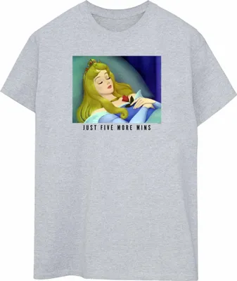 Produktbild von Disney Princess - "Five More Minutes" T-Shirt für Damen BI51881 (XL) (Grau)