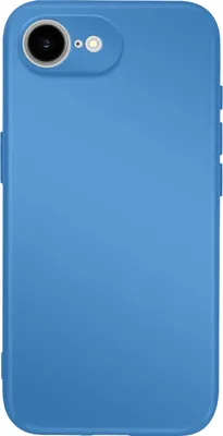 Obrázek produktu pro Avizar, pouzdro Soft-Touch iPhone 16e Silicone Series Fast Cover, modré