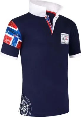 Zdjęcie produktu dla Nebulus Poloshirt ARENDAL Herren, Koszula, Bluza, Polo, Q2058 - Herren, granatowy, L