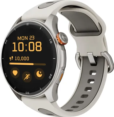 Image de Myphone, smartwatch de sport avec surveillance de la santé étanche à 30 m, gris jaune