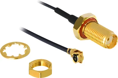 Obrázek produktu pro DeLOCK 88747, 0,2 m, Černá