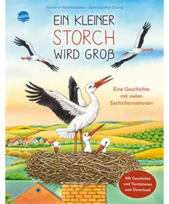 Image de Ein kleiner Storch wird groß. Eine Geschichte mit vielen Sachinformationen