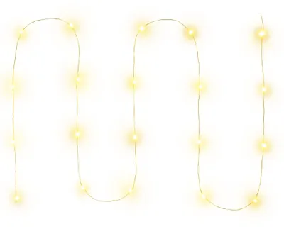 Obrázek produktu pro RETLUX RXL 274 Nano 20LED, délka osvětleného kabelu 2 m, celkový počet LED 20, barva světla teplá bílá, typ baterií 2xAA, krytí IP 20