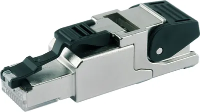 Produktbild von TELEGÄRTNER MFP8 feldkonfektionierbarer RJ-45 Stecker, Kat.6A (Class EA) T568B