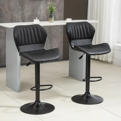 Produktbild von Barkruk - Barhocker - Küchenhocker - Beistelltischhocker - Barhocker - Verstellbar, Höhe 90-110 cm