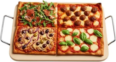 Immagine prodotto di Pietra per pizza Cookinglife Italia 30 x 38 cm
