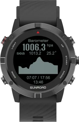 Produktbild von GPS Sportuhr Fitness Tracker Armbanduhr mit Pulsmesser 100M Wasserdicht zum Laufen Schwimmen Radfahren Klettern