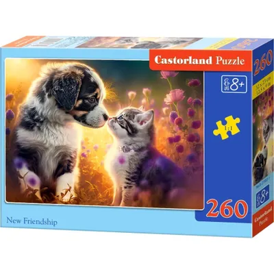 Obrázok produktu pre Puzzle Castorland 260 elementów - Nowa Przyjaźń dla dzieci 8+