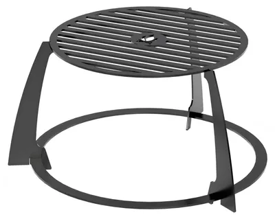 Image de CookKing : grille en acier surélevée pour braseros – Accessoires pour braseros