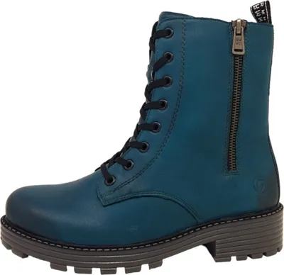 Productafbeelding van Remonte Odeon/Eagle Damenschuhe: Blauwe veterschoenen, geschikt voor casual gebruik