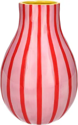 Produktbild von Artisan, Vase, H23,4cm, rosa/rot