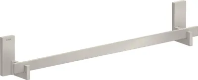 Produktbild von hansgrohe Badetuchhalter Axor Uni Rectangular 600mm, Edelstahl-Optik
