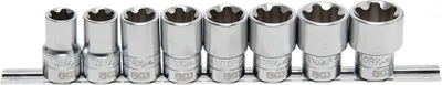 Image de BGS 8806 Douilles, Torx Plus, 18EP - 32EP, 12,5 (1/2), 8 pcs.