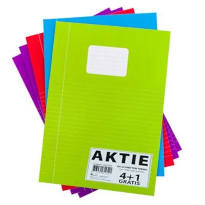 Zdjęcie produktu dla trend pisania linii A4 z papieru 5 sztuk