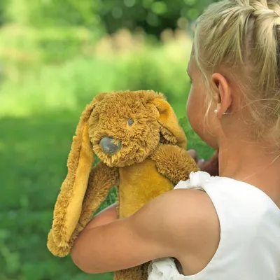 Produktbild von Happy Horse Kuscheltier Kaninchen Richie ocker klein - weiches Plüschspielzeug