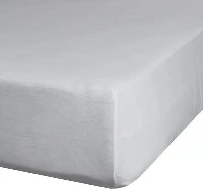 Obrázok produktu pre Žerzejové prestieradlo s gumou D91 120x200 cm, výška: 25 cm svetlosivé