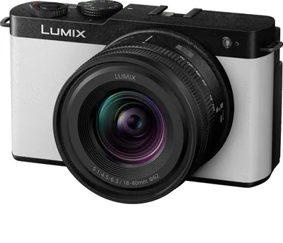 Produktbild von Panasonic Lumix S9 + S-R1840, 24,2 MP, 12000 x 8000 Pixel, CMOS, 6K Ultra HD, Touchscreen, Schwarz, Weiß