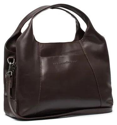 Produktbild von The Chesterfield Brand Leder Handtasche Umhängetasche Salina Handbag Brown dunkelbraun