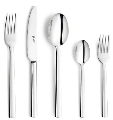 Besteckset 68-teilig für 12 Personen, Edelstahl, spülmaschinengeeignet