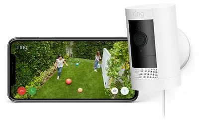 Produktbild von und |Ring Außenkamera Netzstecker(Stick Up Cam Plug-