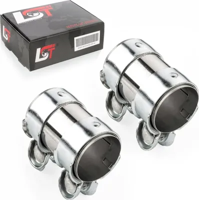 Produktbild von 2x Verbinder Doppelschelle Abgasanlage Auspuff Ø 55 x 95 mm für SEAT für CUPRA