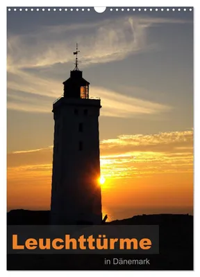 Produktbild von Leuchttürme in Dänemark (Wandkalender 2027 DIN A3 hoch), CALVENDO Monatskalender