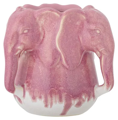 Produktbild von Pontus Vase, Pink, Steingut