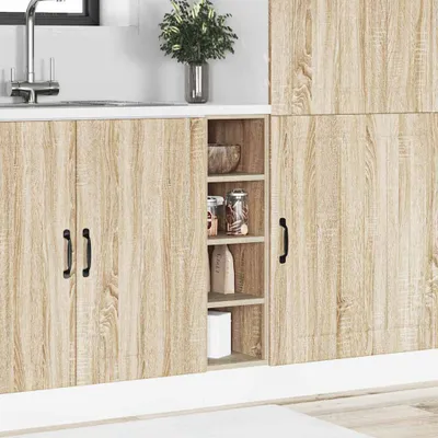 Produktbild von "Winter Sale" Küchenschränke - Braun Unterschrank Sonoma-Eiche 20x44,5x81,5cm Holzwerkstoff DE2467659