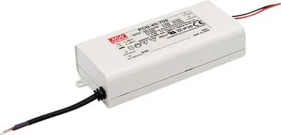 Produktbild von MEANWELL PCD-40-350B, Installationsnetzteil, 40W 65-115V 350mA CC dimmbar