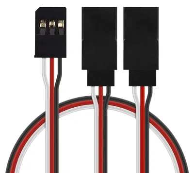Productafbeelding van Y-kabel, 30 cm, FUT (PVC)