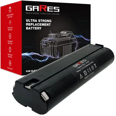 Zdjęcie produktu dla GARES Akumulator Bateria do elektronarzędzi Makita 7000 7000 3700D 7002 6019D | 7,2 V 2Ah | Wydajne Ogniwa High-Performance Zamiennik Premium | Wysoka Moc i Trwałość |