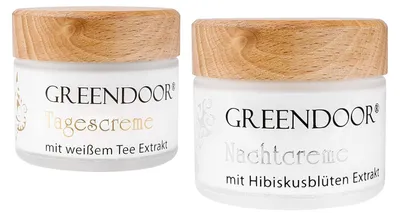 Produktbild von GREENDOOR Spar Set Tages- und Nachtcreme