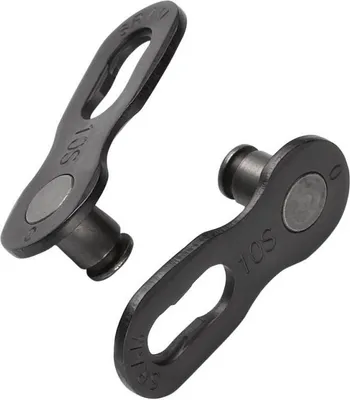 Produktbild von SRAM PowerLock Kettenverschluss 10-fach, 50er Pack, black - werkzeuglose Mont....