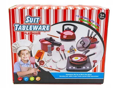 Obrázek produktu pro Kuchyňská sada na vaření, Rychlovarná konvice, Pánev, A