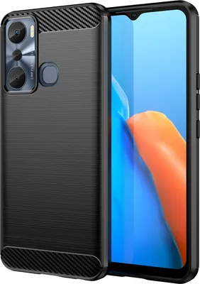 Obrázok produktu pre HQWear Carbon Case pre Infinix Hot 20i, čierne