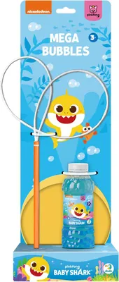 Zdjęcie produktu dla Mega Zestaw Do Tworzenia Baniek Mydlanych "Baby Shark" Bańki Płyn 450ml 200515