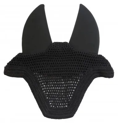 Produktbild von Kentucky Horsewear Fliegenmütze Wellington Soundless Fliegenhaube Schwarz Cob