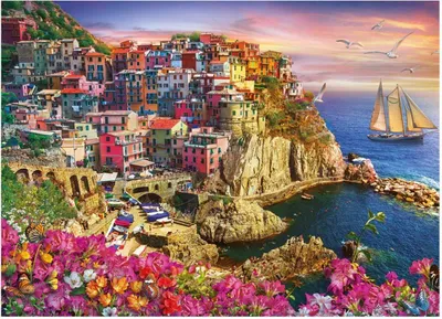 Immagine prodotto di GIBSONS Puzzle Sognando le Cinque Terre 1000 pezzi