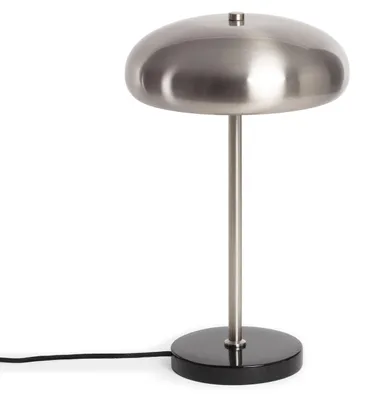 Produktbild von Tischlampe aus Metall Aleisk Nickel