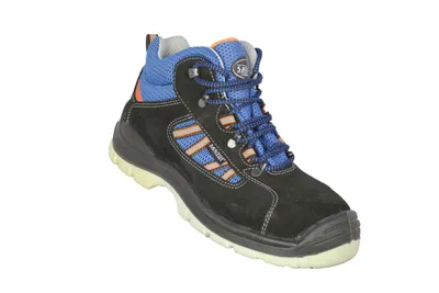 Produktbild von Santos Control S3 SRC Weiße Sohle flach Blau, Größe:38 EU