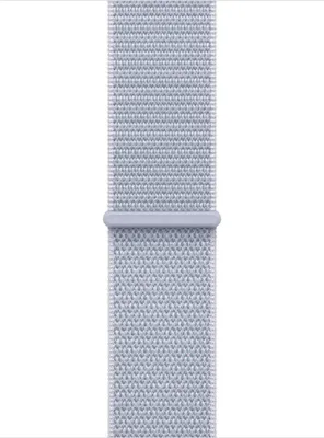 Image de Apple MXKX3ZM/A accessoire intelligent à porter sur soi Bande Bleu Nylon, Polyester, Élasthanne