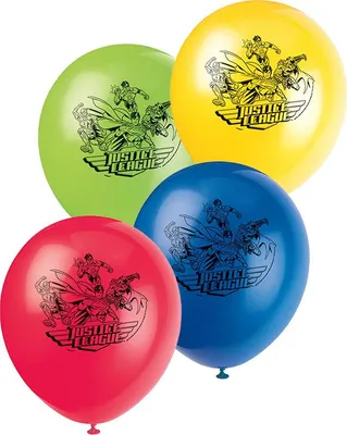 Produktbild von Unique Party 49975, Spielzeugballon, Latex, Mehrfarbig, Abbildung, 300 mm, 23 cm