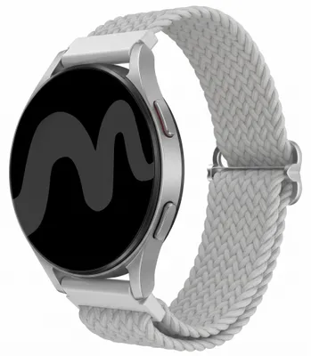 Productafbeelding van imoshion Nylon geweven bandje - Universeel 20 mm aansluiting - Grijs, AI-gegenereerde afbeelding