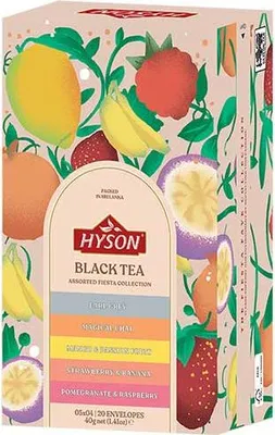 Obrázek produktu pro HYSON Black tea Assorted 40g (20 sáčků, kolekce čajů)