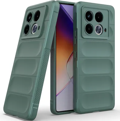 Obrázek produktu pro Pouzdro pro Infinix Note 40 5G Měkké TPU Silikonové Nárazuvzdorné Ochranné Pouzdro zelené
